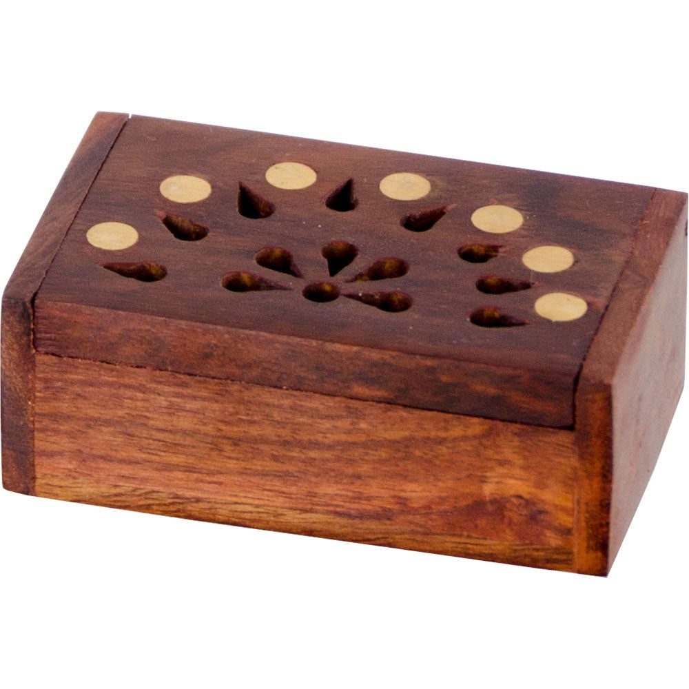 Burner, Wood Box for Resin Incense