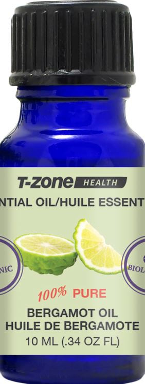 Essential Oil, Organic, Bergamot 10ml