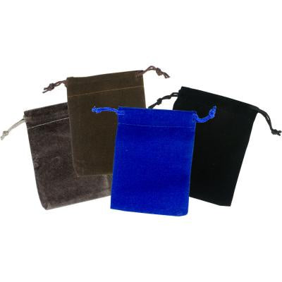 Velvet Bag 2"x 3" Various Colours