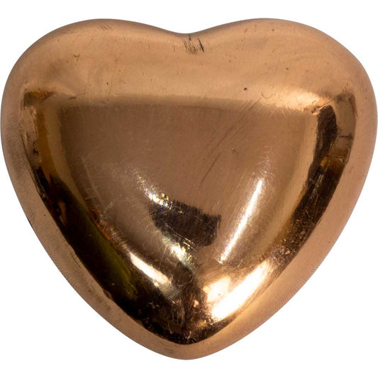 Copper Puff Heart, 1.5 in
