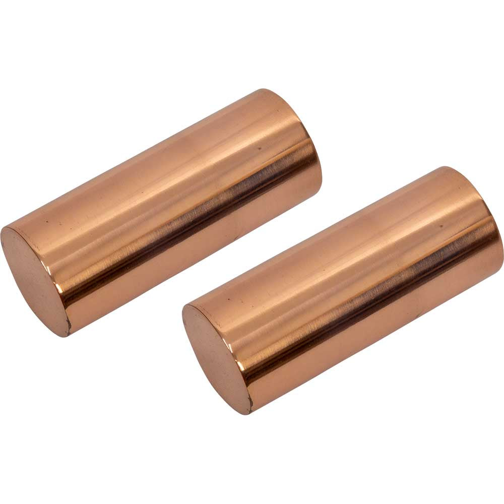 Copper Harmonizer Pair, 1.5in x 4in H