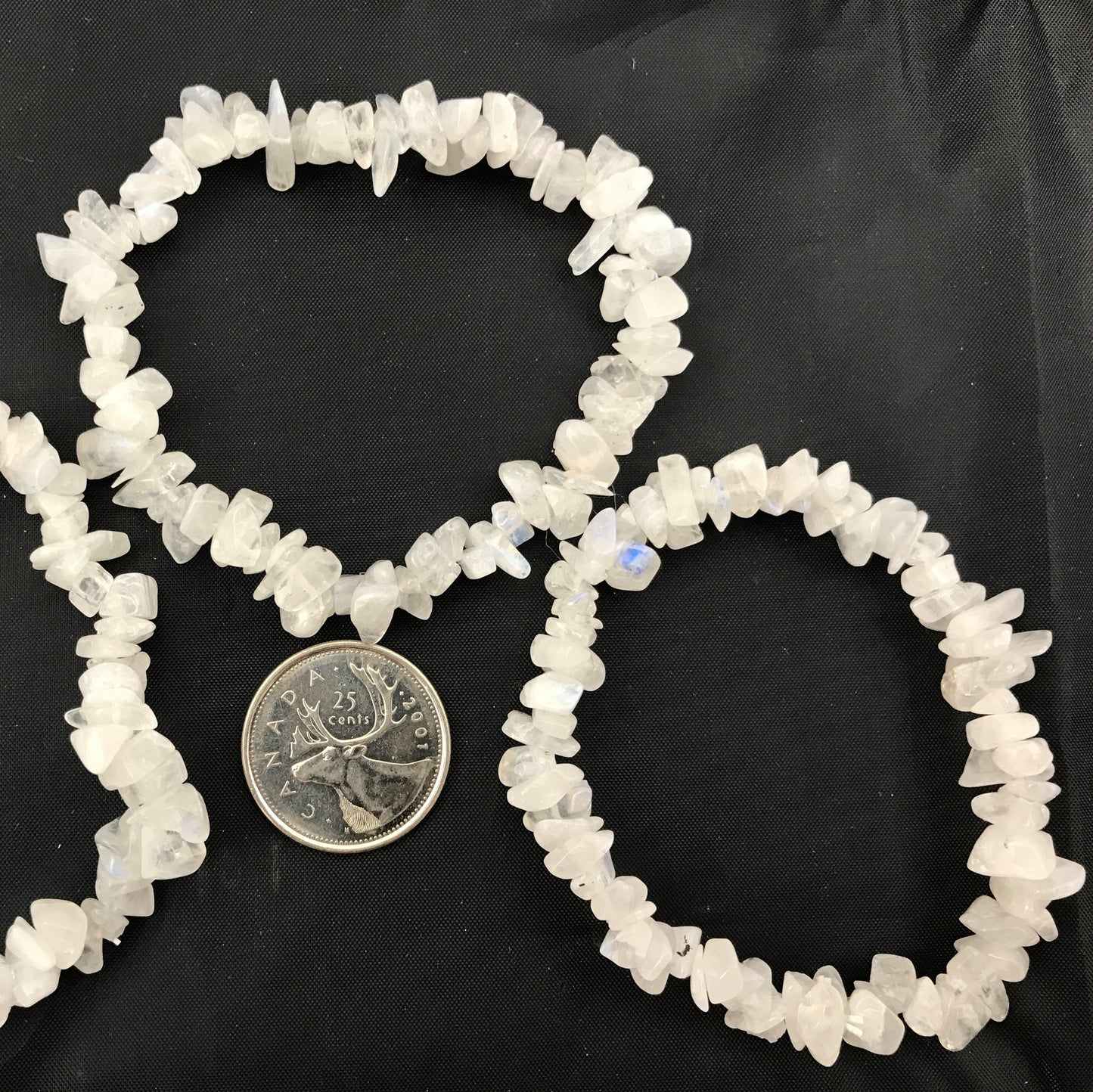 Moonstone Chip Bracelet