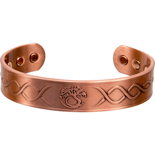 Magnetic Copper Bracelet Celtic Tree of Life