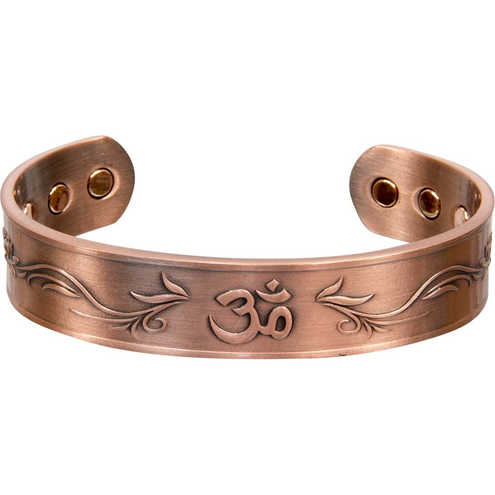 Magnetic Copper Bracelet Antique Copper OM