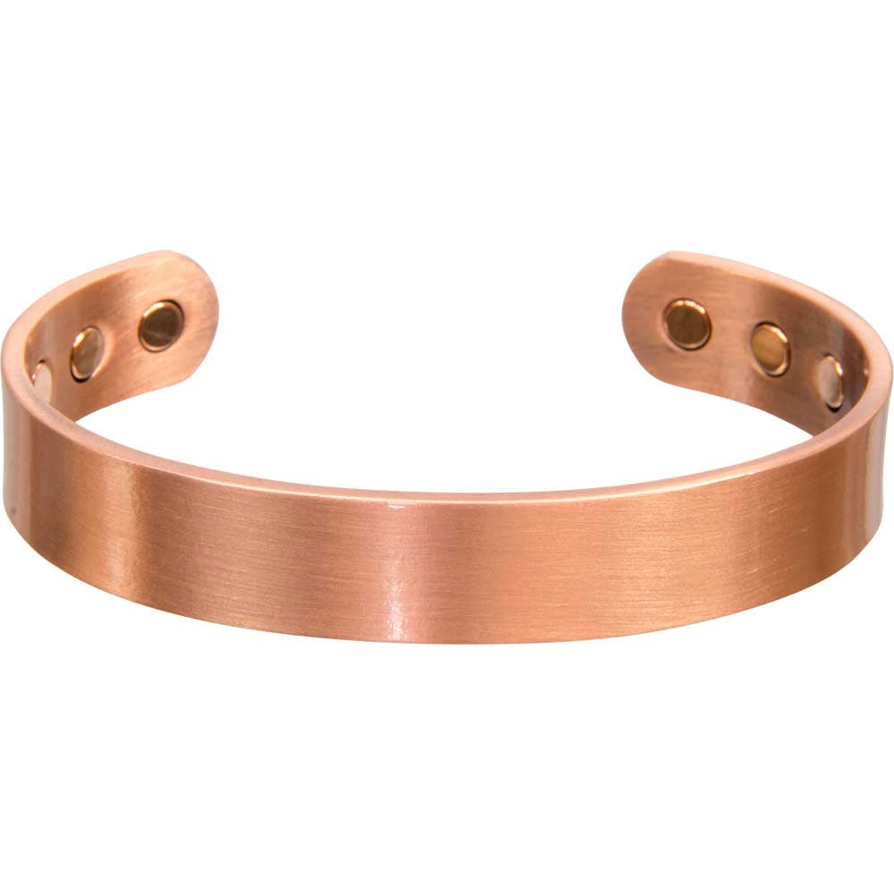 Magnetic Copper Bracelet, Antique Copper Plain