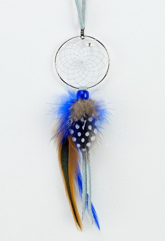 Dreamcatcher, 1.5" Baby Blue Dream Catcher