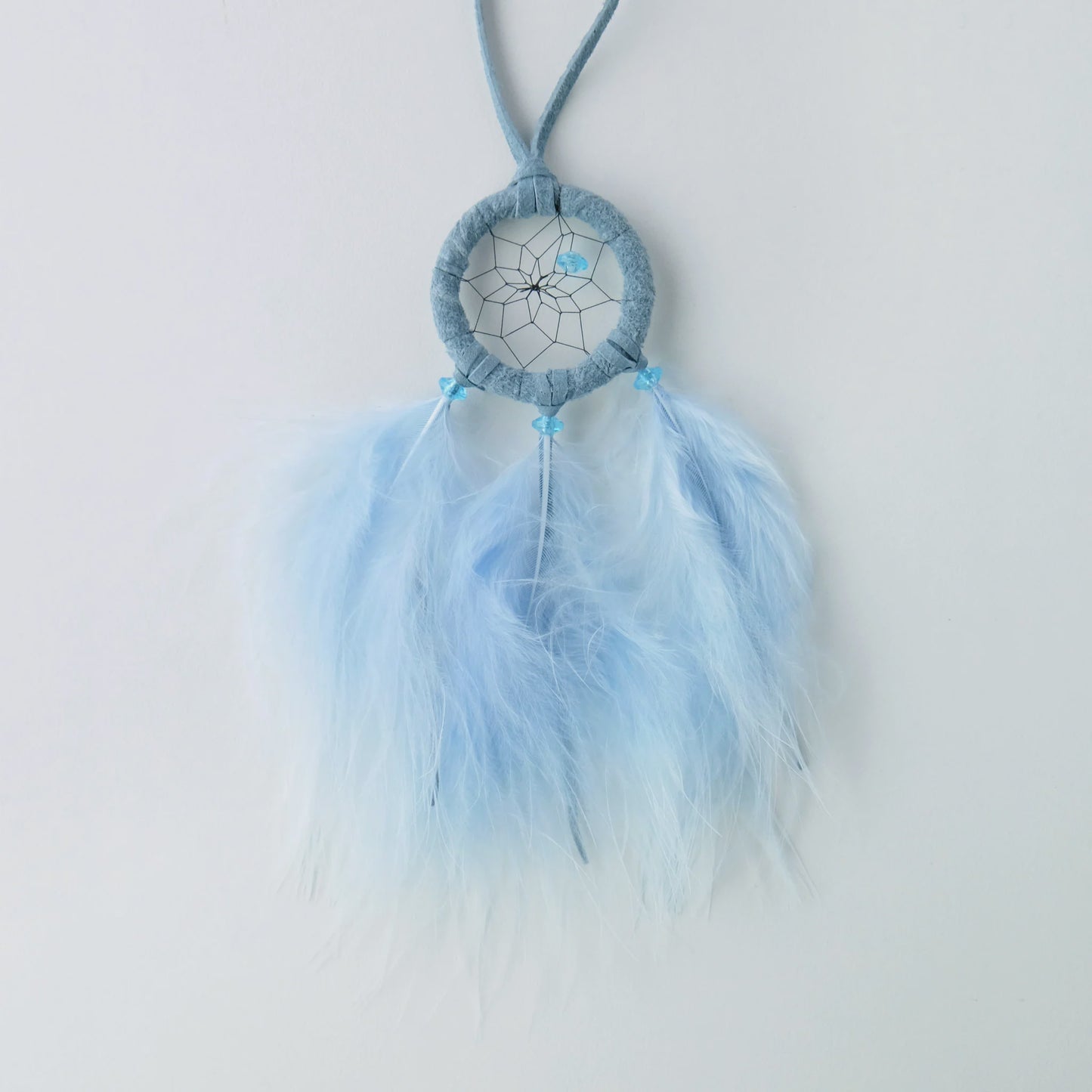 Dreamcatcher, 1.5" Baby Blue