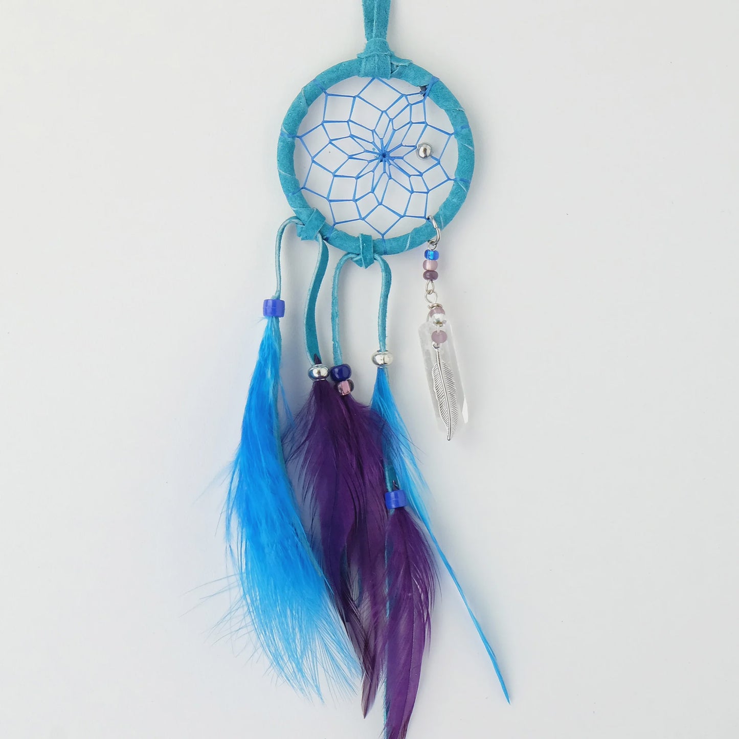 Dreamcatcher, 2in Magical in Turquoise