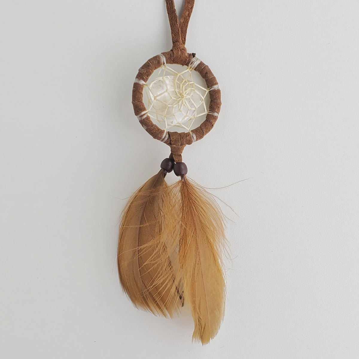 Dreamcatcher, 1.5" Brown, Protect the Earth