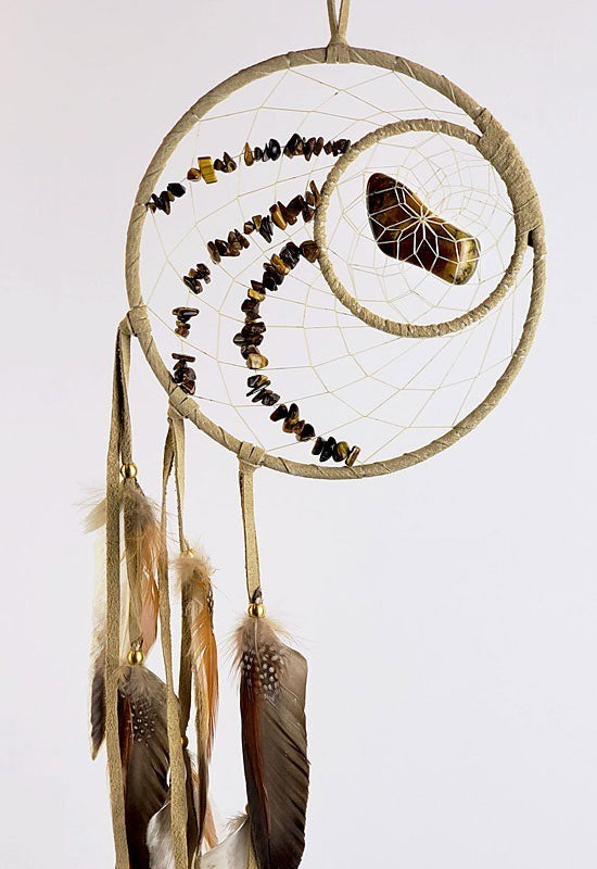 Dreamcatcher 6" Energy Flow with Tiger's Eye