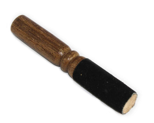 Singing Bowl Sticks, Singles, Leather Wrapped 5-7 in