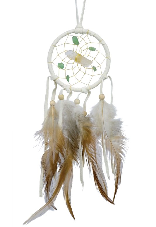 Dreamcatcher, 2.5" Vision Seeker White