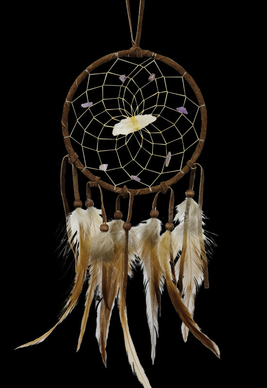 Dreamcatcher, 4in Vision Seeker, Brown