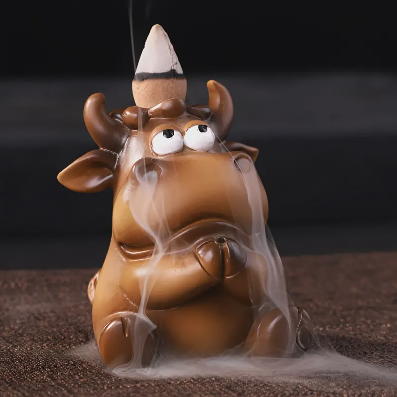 Burner, Backflow, Cartoon Bull