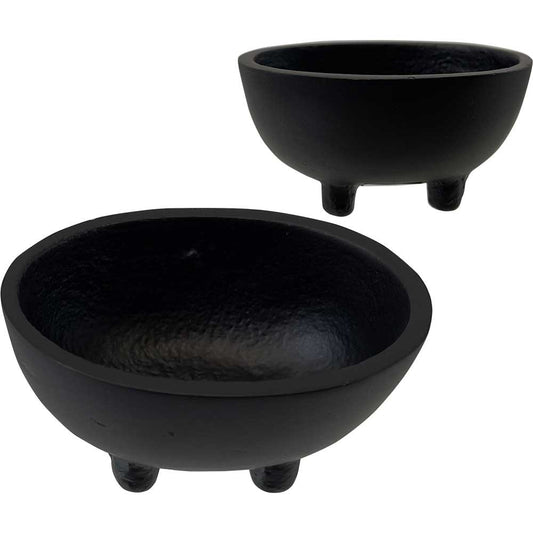 Burner, Cast Iron, Cauldron, Oval Incense Holder