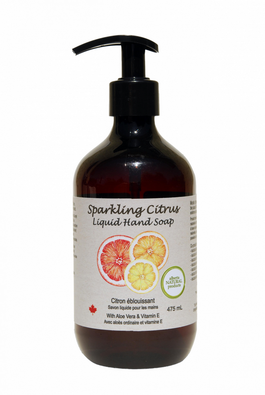 Liquid Soap, Alberta Natural Products, Sparkling Citrus