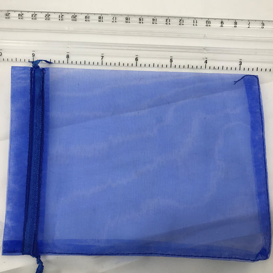 Organza Bags Large 13cm x 18cm - Assorted Colours, Singles