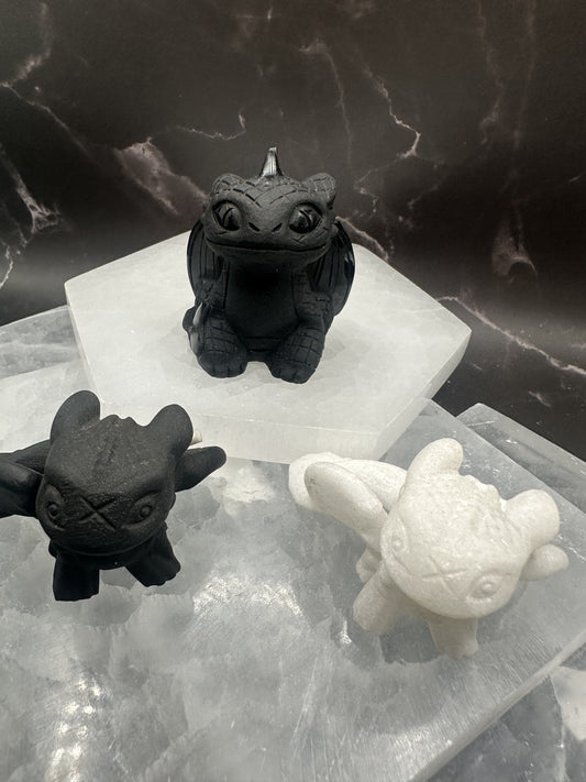 Toothless Dragon, Small with tail
