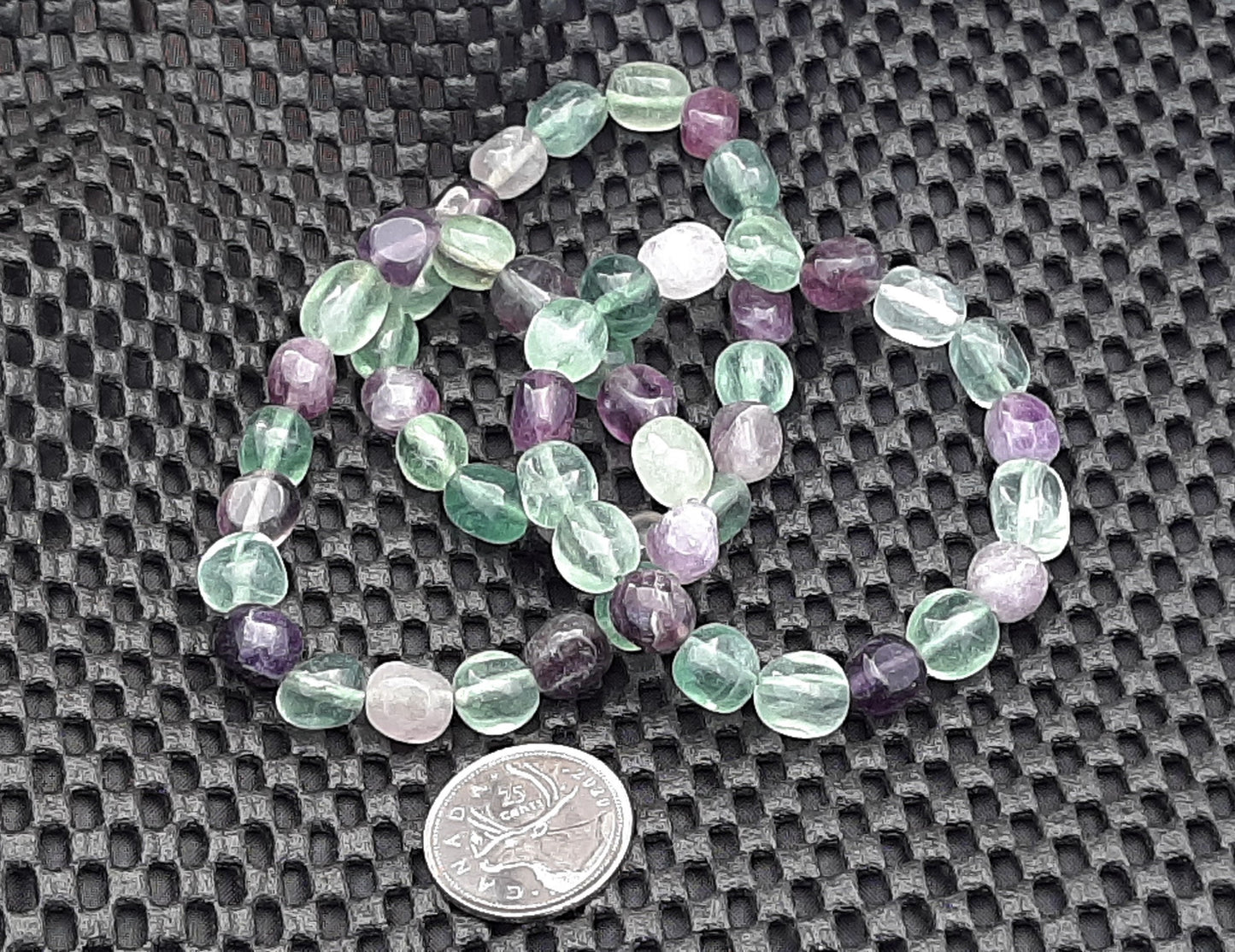 Fluorite Tumble Bracelet, RETAIL