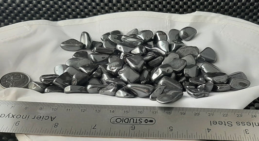 Hematite Tumble by 500g, Mini 10mm - 15mm