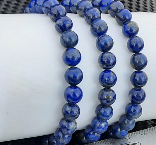 Lapis Lazuli AAA Round Bracelet, 8mm RETAIL