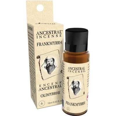 Fragrant Oil, FrankMyrrh, Jabou Ancestral, 0.5oz