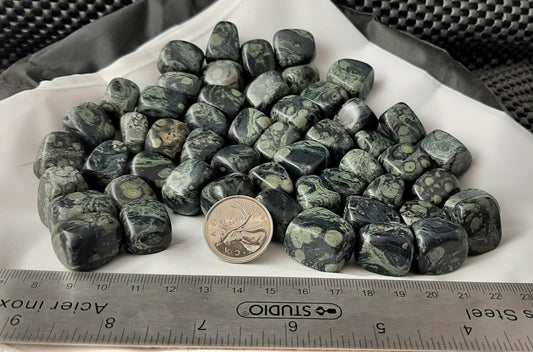 Kambaba Jasper Tumble by 500g, Small 20mm - 25mm