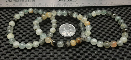 Prehnite Round Bracelet, 8mm RETAIL