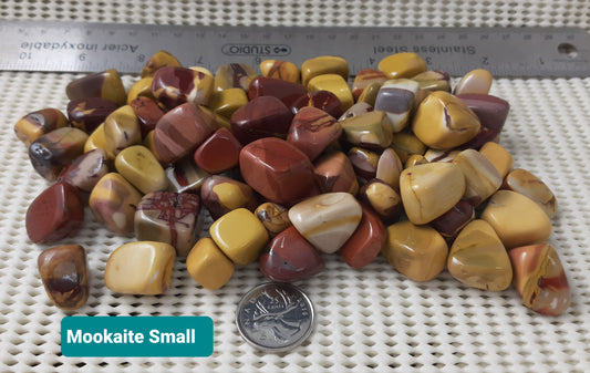 Mookaite Jasper Tumble by 500g, Small 20mm - 25mm