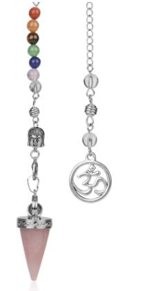 Pendulum, Cone with Om Chakra Chain