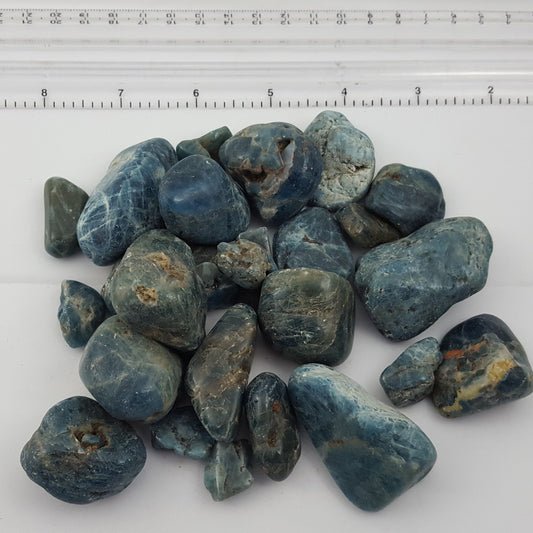 Blue Apatite Tumble by 250g