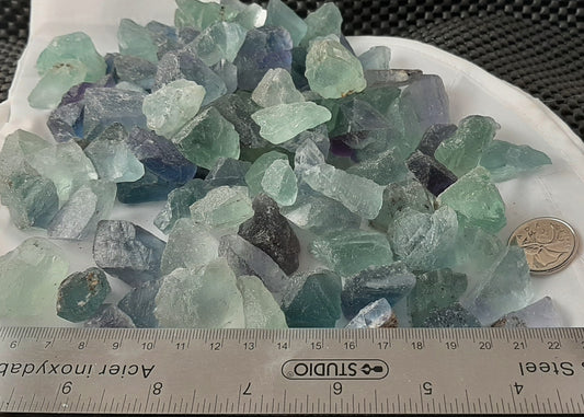 Fluorite Rough by kg, 1"