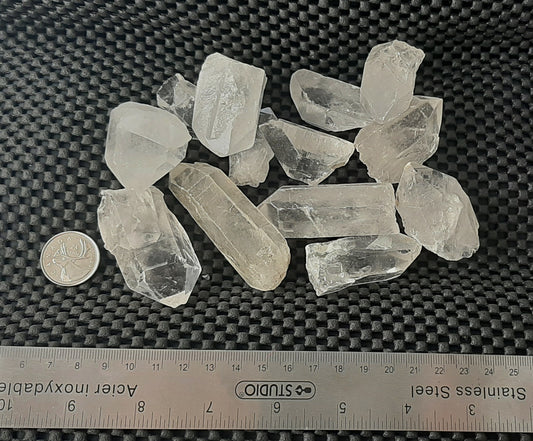 Clear Quartz Points by 500g, Large 2"+