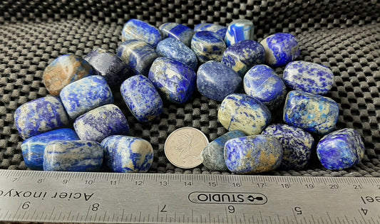 Lapis Lazuli Tumble by 500g, Large 25mm - 30mm