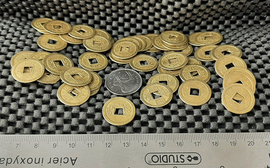 Lucky Coin 20mm, 50pc/pk