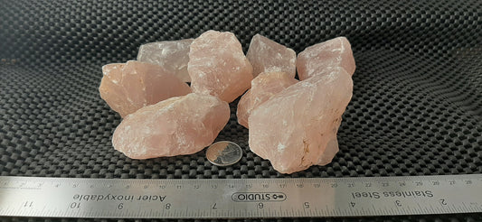 Rose Quartz Raw by Kg, Large 2"+