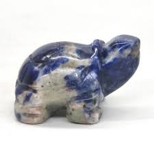 Turtle Figurine 1.5", Assorted Stones WS