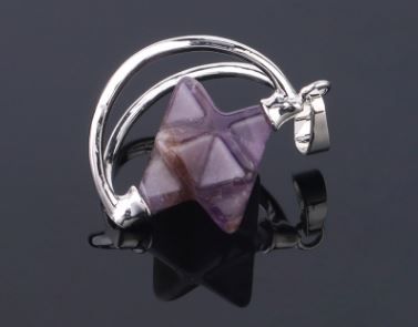 Spinning Merkaba Pendant