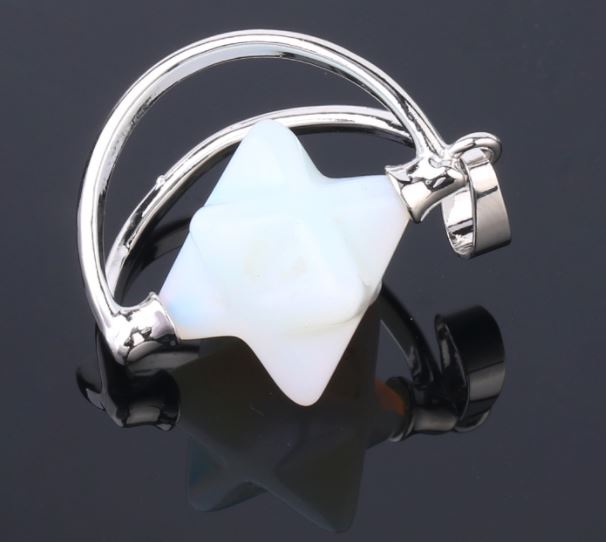 Spinning Merkaba Pendant