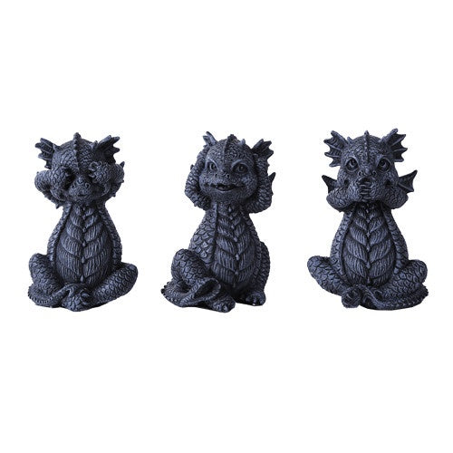 No Evil Dragons Set of Three