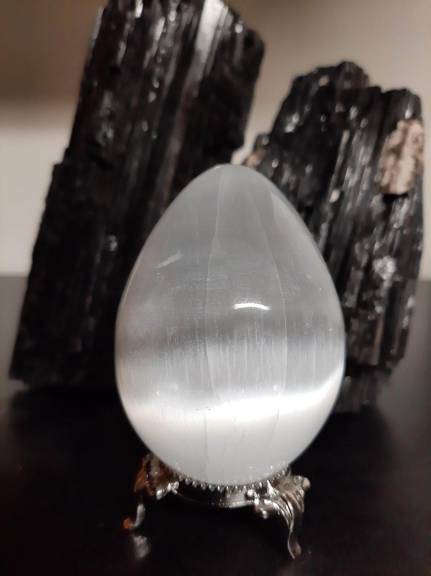 Egg, Selenite, 6cm