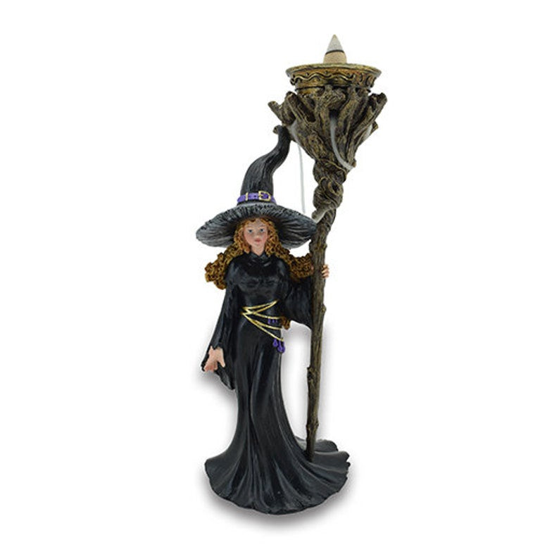 Burner, Backflow Incense, Standing Witch