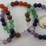 Chakra Round Bracelet, 8mm WS