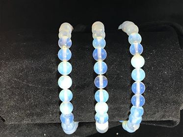 Opalite Round Bracelet, 8mm WS