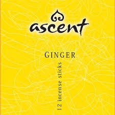 Incense, Stick, Ginger, Ascent, 12pk