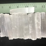 Selenite Brick Small Retail $3, 20pk