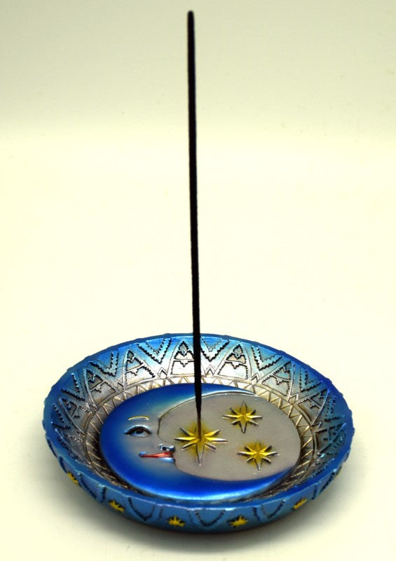 Burner, Incense, Stick, Cone, Ashtray, Blue Sun and Stars